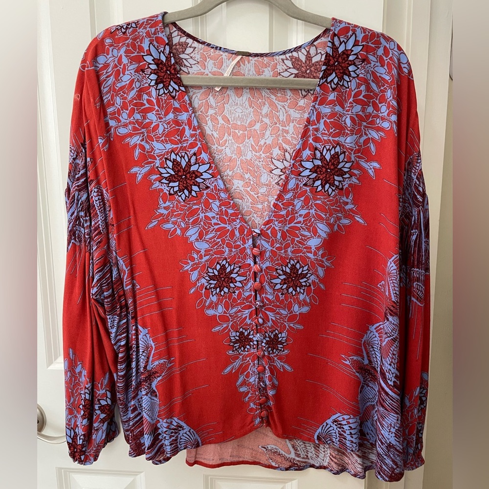 Free People Bird of a Feather blouse